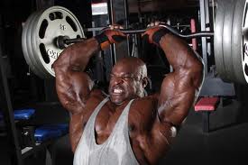 Ronnie Coleman training triceps