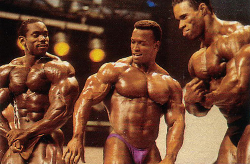 Shawn Ray competing at Mr. Olympia